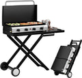 4-Burner Foldable Propane Griddle