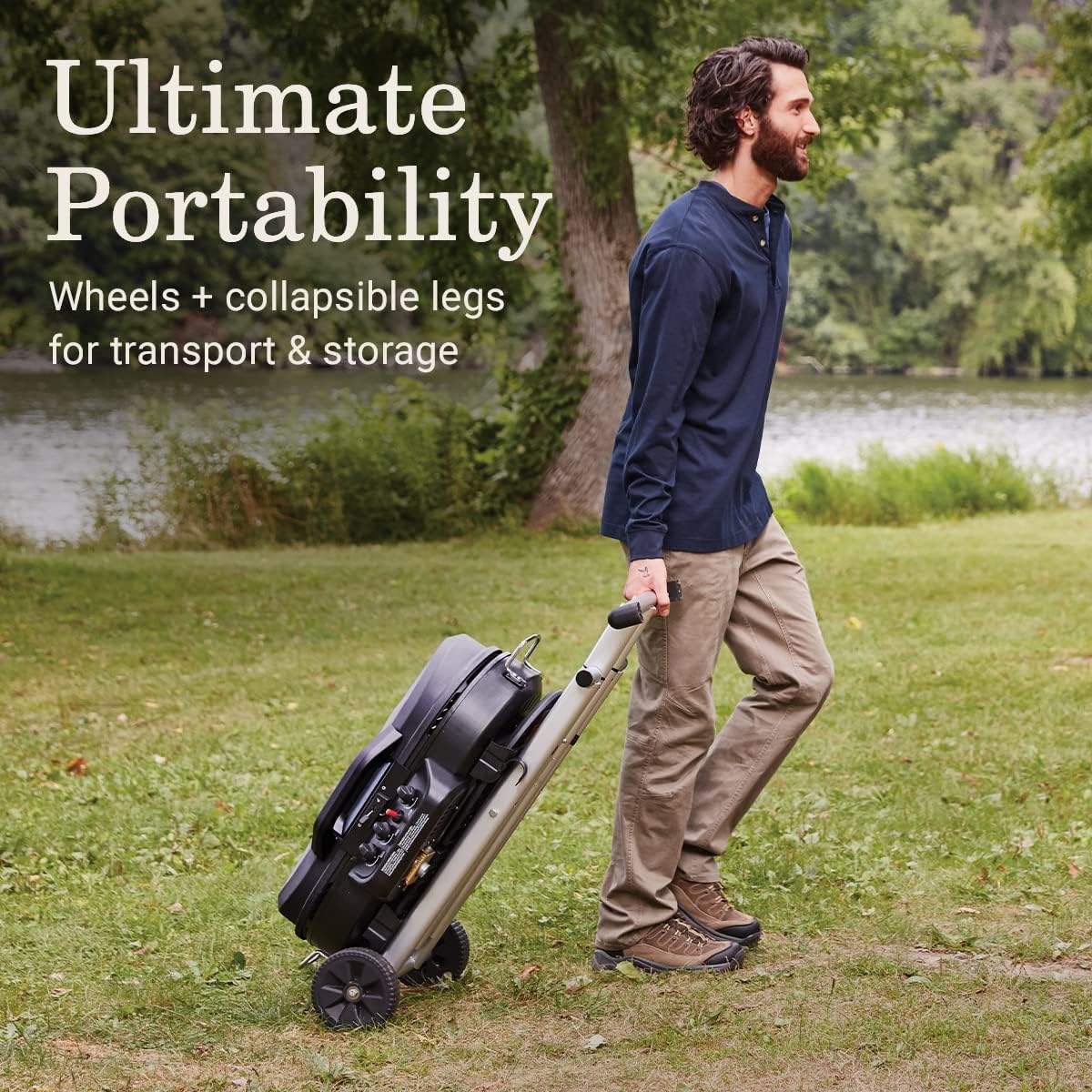 Portable Propane Stand Grill