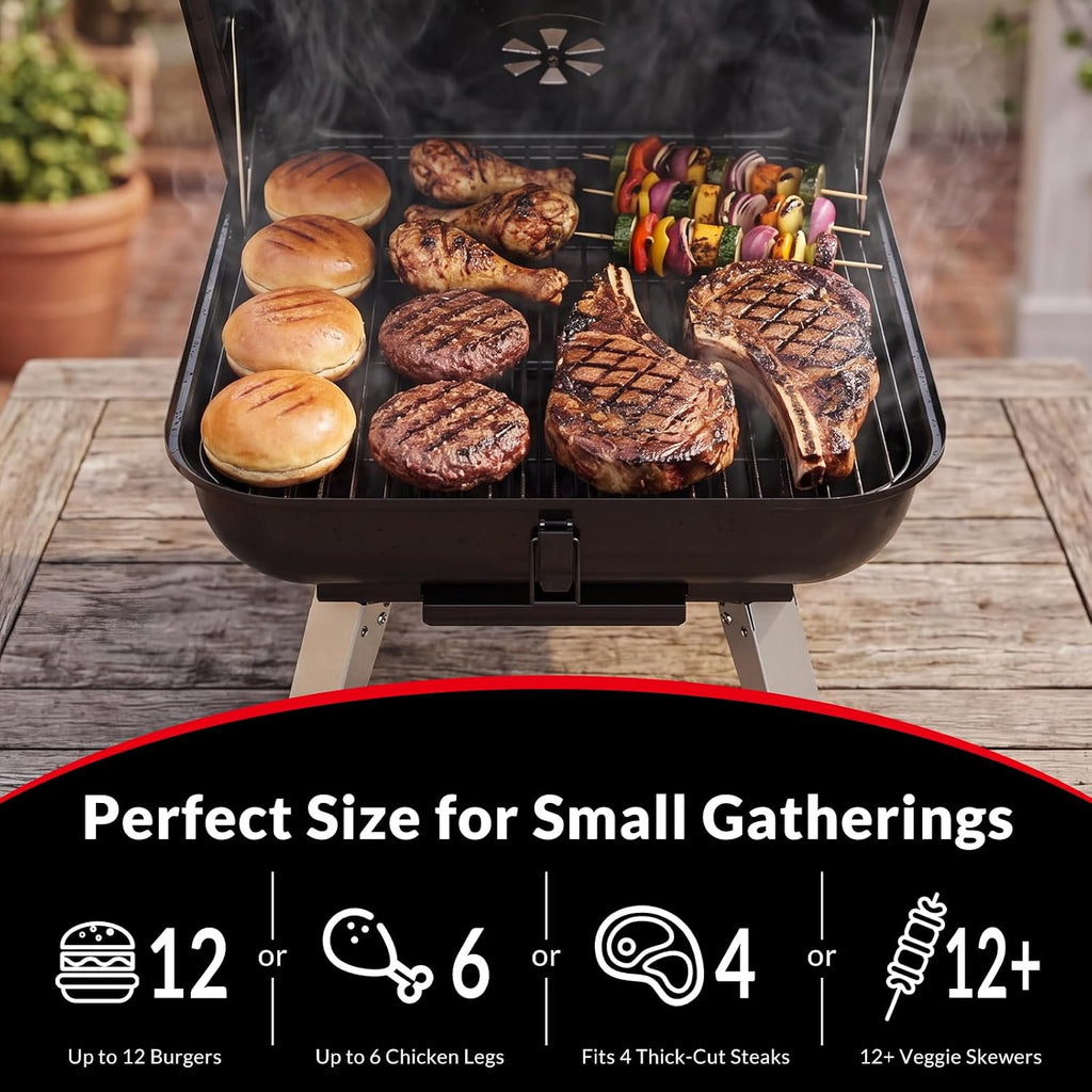 Foldable Tabletop Charcoal Grill