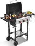 3-Burner Propane Gas Grill