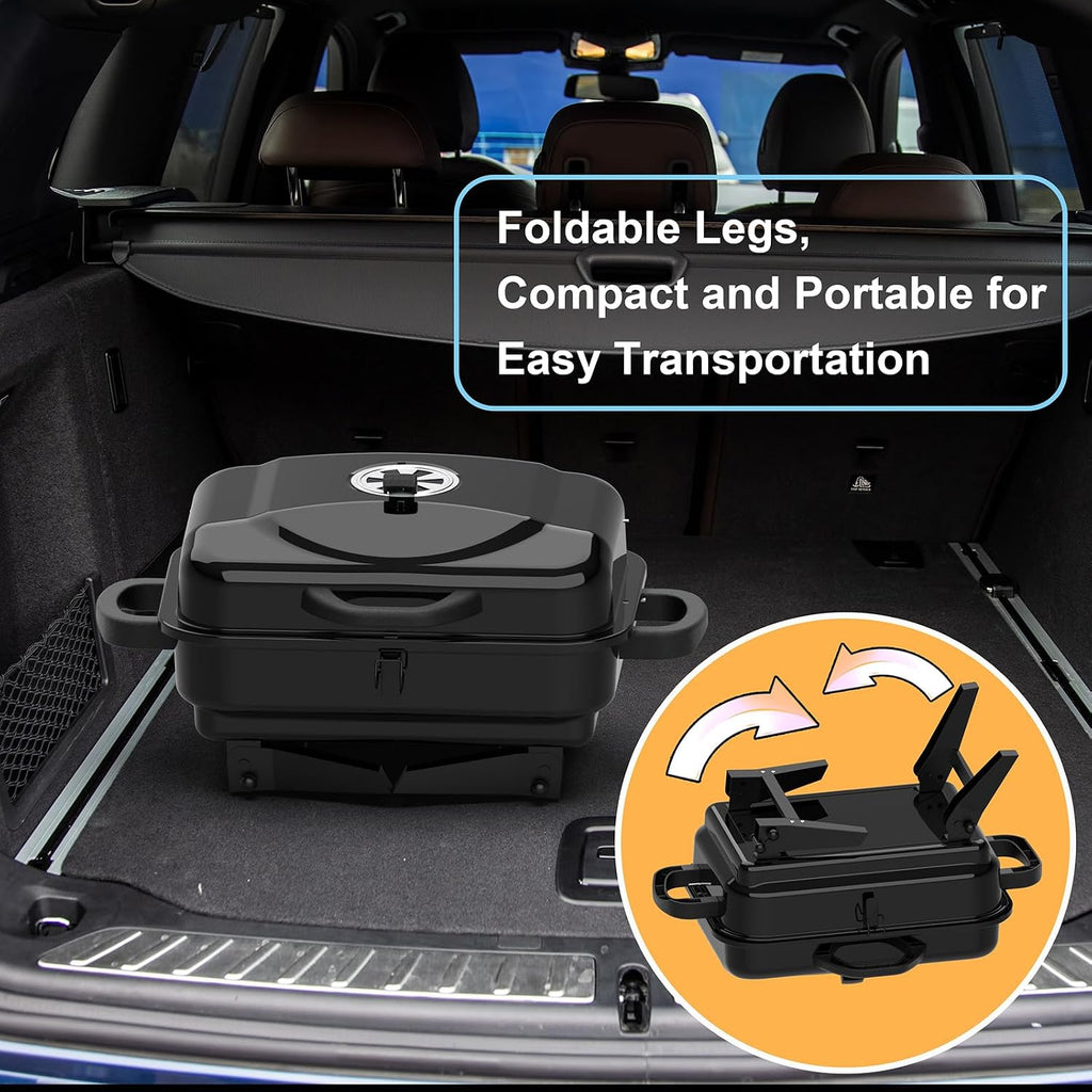 Portable Tabletop Charcoal Grill