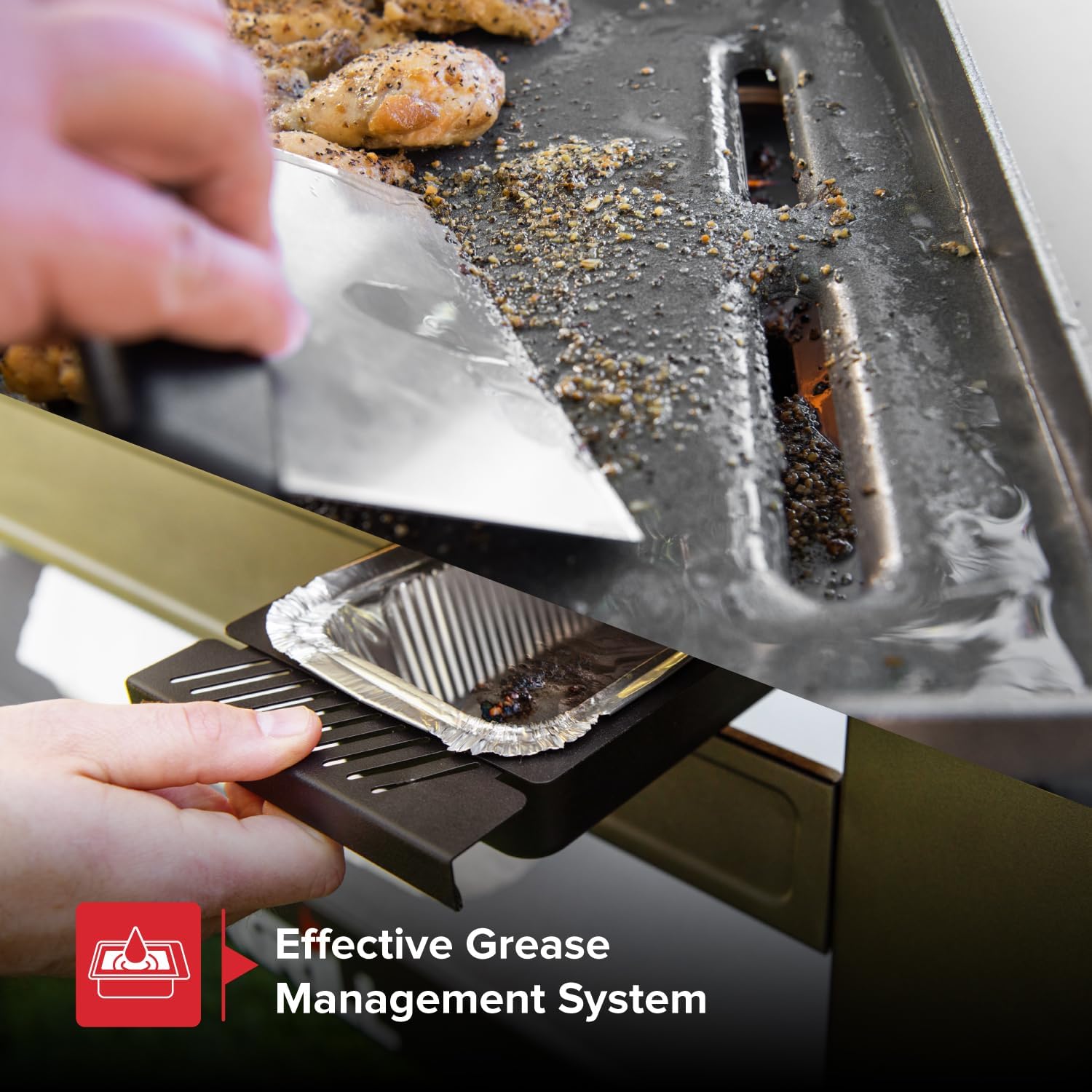 4-Burner Propane Flat Top Griddle