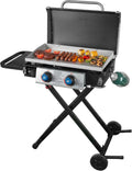 2-Burner Portable Gas Griddle