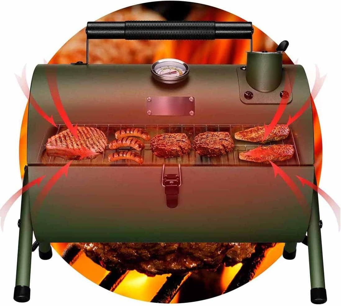Portable Mini Tabletop Charcoal Grill