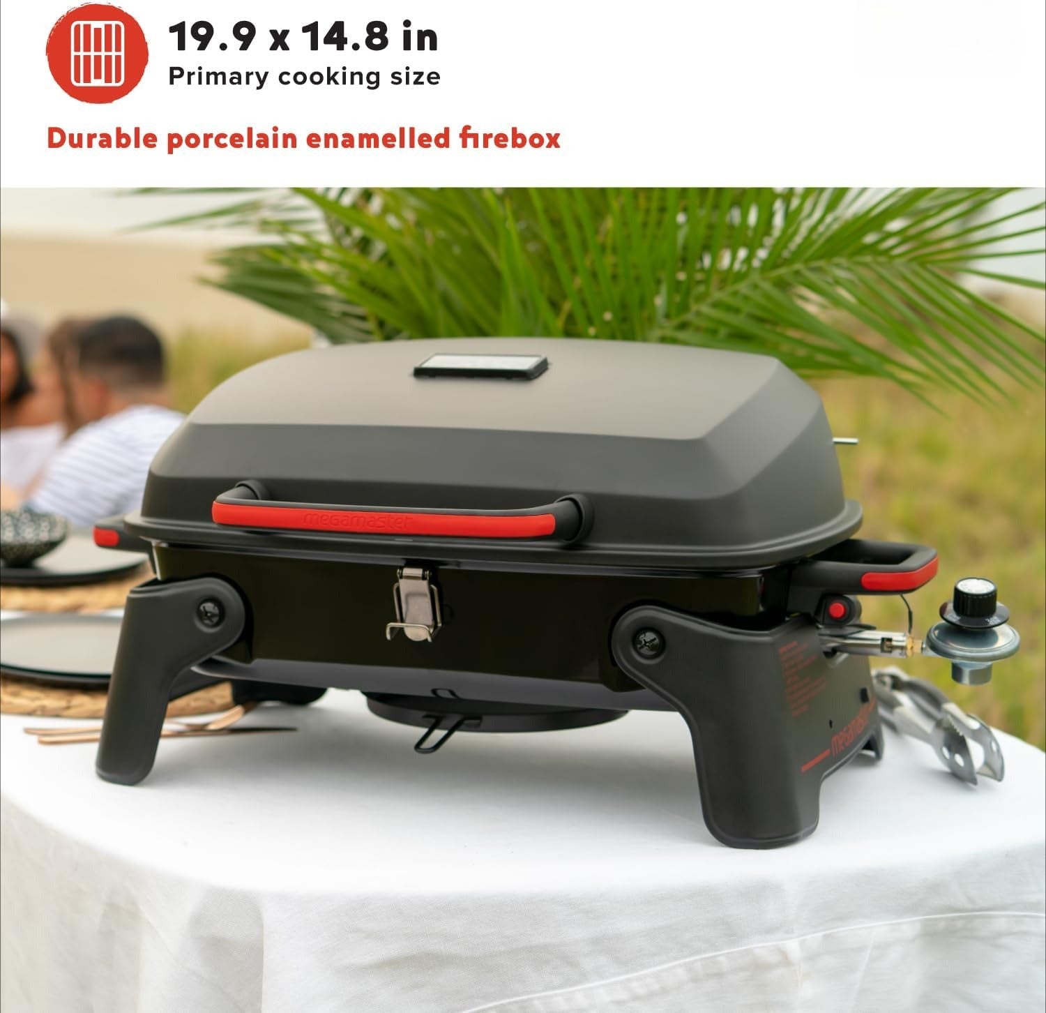 1 Burner Foldable Tabletop Gas Grill