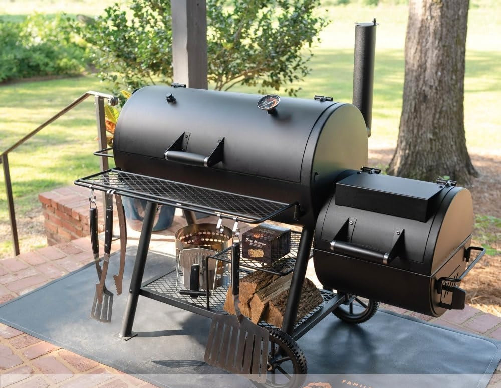 Highland Reverse Flow Offset Smoker Grill