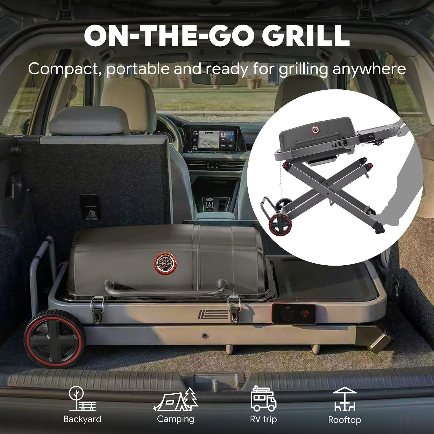 Portable Propane Gas Grill