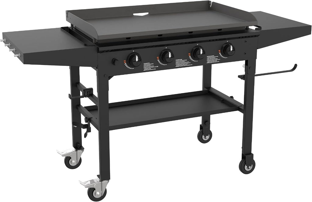 4-Burner Foldable Propane Flat Top Griddle