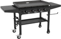 4-Burner Foldable Propane Flat Top Griddle