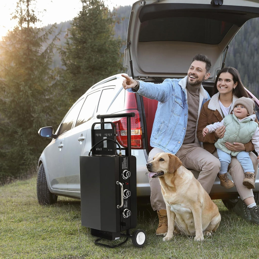3-Burner Portable Propane Griddle