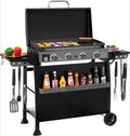 4-Burner Convertible Propane Griddle