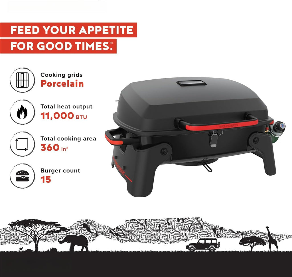 1 Burner Foldable Tabletop Gas Grill