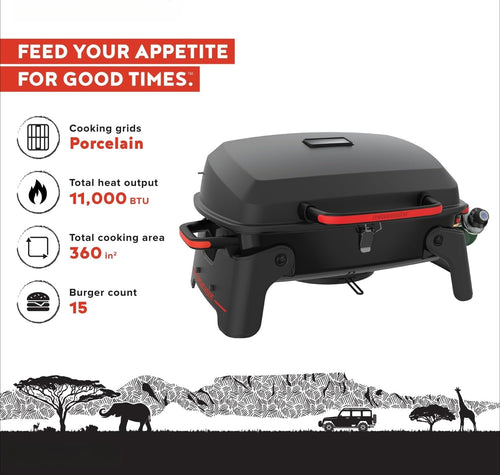 1 Burner Foldable Tabletop Gas Grill