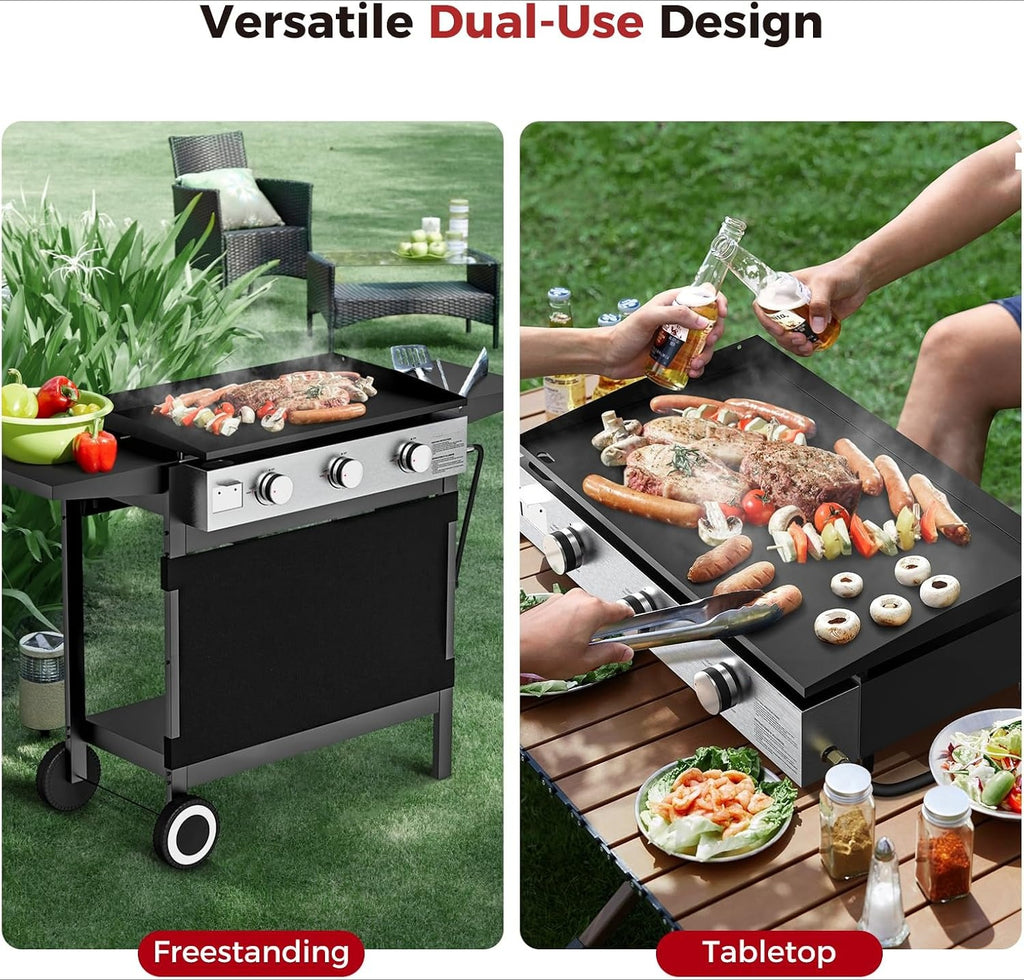 Portable Propane Flat Top Griddle